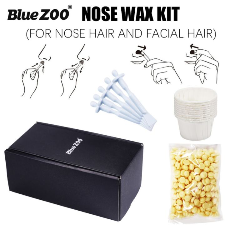 【hot】 Portable Wax - Coated Nose Hair Removal Cosmetic Tool - Nose Hair Trimmer Nose Cleaning Tool