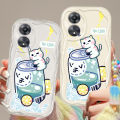 VRQR Handmade Bracelet Phone Case For Xiaomi Redmi 13C Back Cover Wavy Cute Cat Pattern cover. 