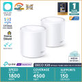 Tp-link Deco x20 AX1800 whole home mesh wi-fi 6 system (2 pack). 
