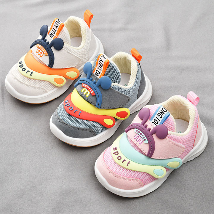Children's shoes spring and autumn 0-1-3 years old girls breathable  soft-soled baby shoes baby shoes boys functional shoes toddler shoes