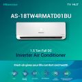 Hisense 1.5 Ton Inverter Air Conditioner AS-18TW4RMATD01BU. 