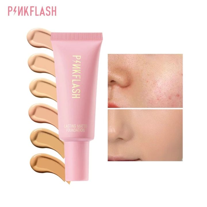 Pink%20Flash%20Long%20Lasting%20Waterproof%20Matte%20Foundation%20-%20Vanilla-%20Shade-01%20-%20Image%206