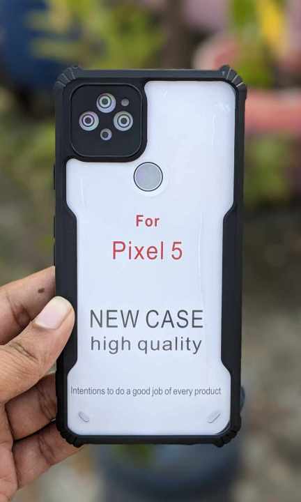 For Google Pixel 5 Cases Shockproof Airbag Bumper Soft Back Transparent Shell Covers Xundd Protective Back Cover