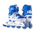 Inline roller skates shoes Blue & White -1 Pair- Size (39-42). 