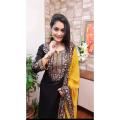 Exclusive Aarong cottton semi-stitched three pice(3pice) For Women.