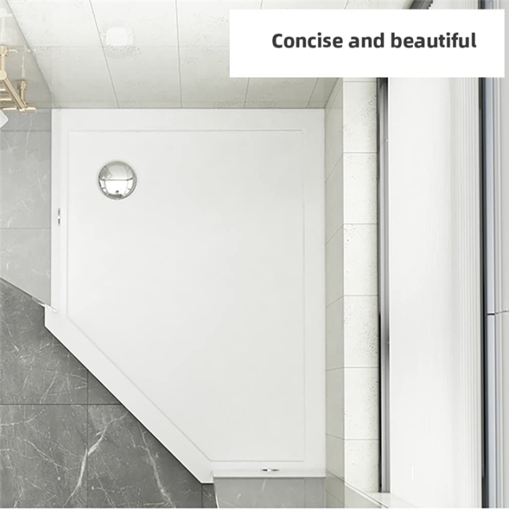 Low%20Profile%20Shower%20Drain%20Chrome%20Plated%2090mm%2036%20L/Min%20Water%20Flow,%20Trap%20Side%20Drain%20-%20Image%203