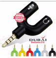Headphone Microphone converter 3.5mm Audio SPLER 2 WE U JACK. 