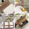 Handbag Women PU Leather Crossbody Bags INS Fashion Korean Style Design Shoulder Bag Beige/Black/Brown Messenger Tote Bags. 
