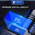 UZBOO Headlamps Super Bright Headlight Digital Display Headlamp Flashlight Intelligent Wave Sensing Headlights Charging For Phone Waterproof For Running Fishing Wild Adventure. 