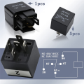 SRIWEN 12V Automotive Fuse and Relay Box, with Pre-Wires, Waterproof Fuse Relay Block, Universal Fuse Block and Relay Kit. 