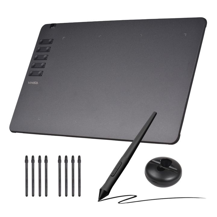 VINSA T906 9.8x 6.1inch Graphics Drawing Tablet Ultra-thin Art Creation Sketch with Battery-free Stylus - 2