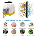 6Pcs Pet Cat Litter Box Filter Kittens Pad Activated Carbon Deodorant Filters. 