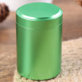 Mini Metal Box Storage Aluminum Tea Can Travel Portable Jar Sugar Coffee Caddy. 
