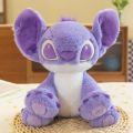 Kawaii Anime Lilo and Stitch Purple Plush Plushie Valentine Cute Soft Pixar Stich Dolls Stuffed Toys for Children Kids Gift. 