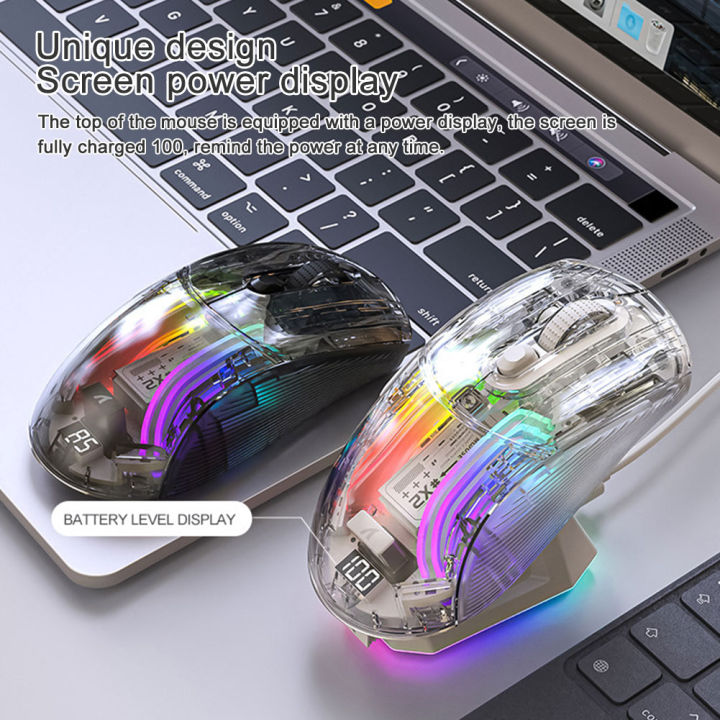 Wireless%20Transparent%20Game%20Mouse%20RGB%20Light%203%20Modes%20Electronic%20Mice%20Bluetooth-compatible%205.0/2.4G/USB-C%20Mouse%20for%20PC%20Laptop%20Gamer%20-%20Image%202