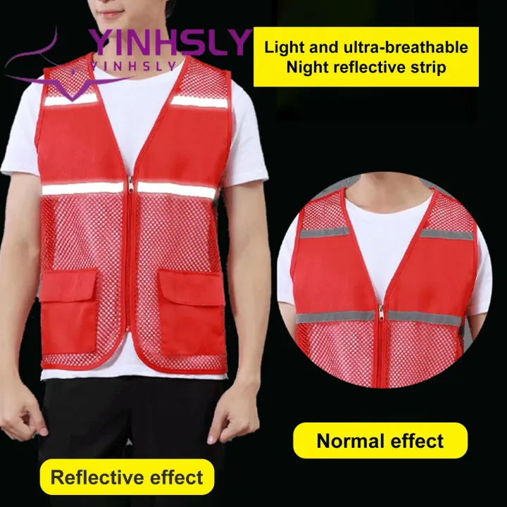 Volunteer%20Waistcoat%20Double%20Pocket%20Non-deformable%20Volunteer%20Work%20Vest%20Coat%20-%20Image%209