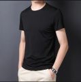 Jersey PP Fabric Half Sleeve T-Shirt for Men – Soft & Comfortable.