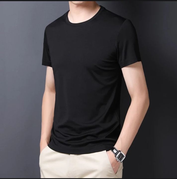 Jersey PP Fabric Half Sleeve T-Shirt for Men – Soft & Comfortable