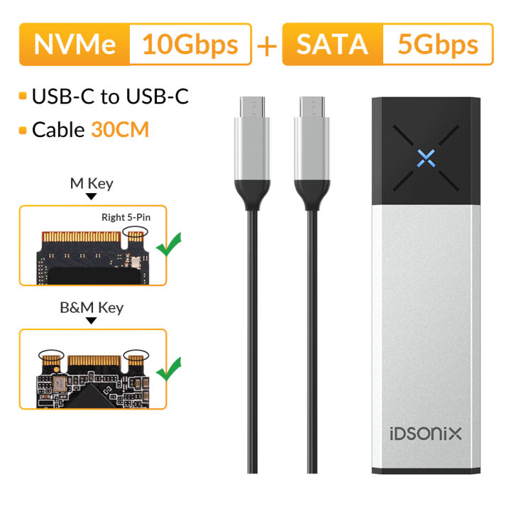 iDsonix%20M.2%20NVMe%20SATA%20SSD%20Enclosure%20Dual%20Protocol%20Hard%20Drive%20Case%20USB3.2%2010Gbps%20High%20Speed%20Type%20C%20External%20SSD%20Cover%20for%20Laptop%20-%20Image%203