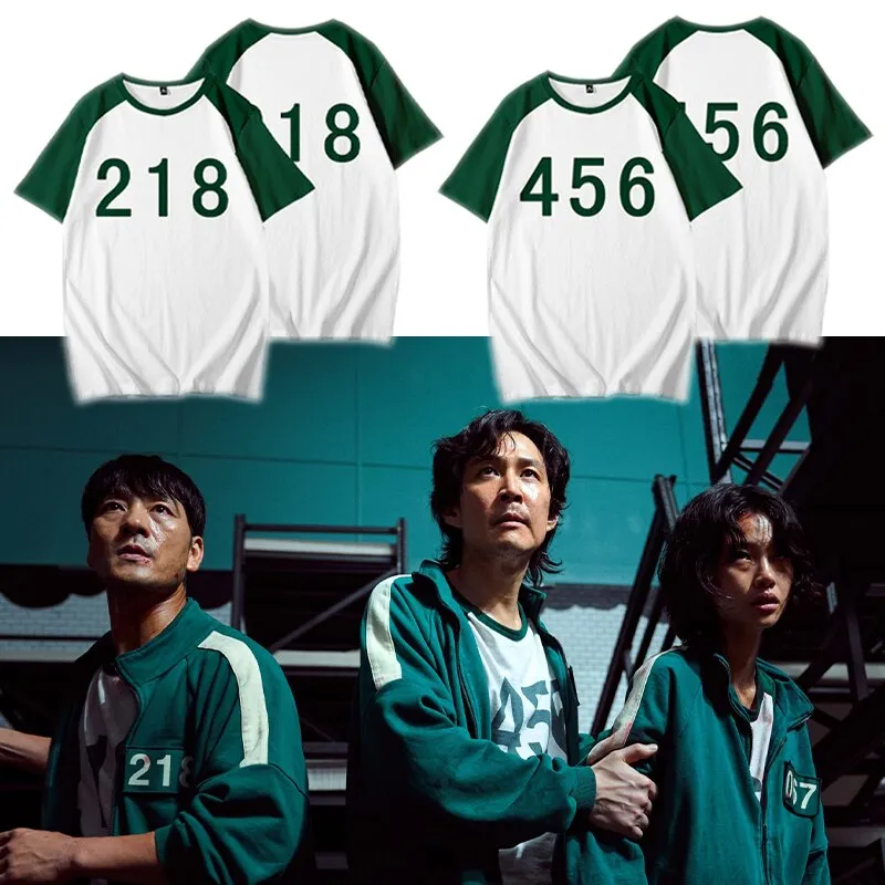 Squid Game Costume 2021 Hot Korean Teleplay 456 218 001 067 240