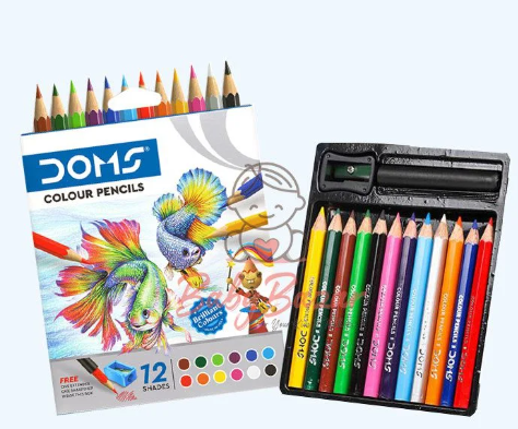 COLOUR PENCILS FOR KIDS, CHILDREN AND ARTIST VERY SMOOTH AND DURABLE VARIOUS COLOURS