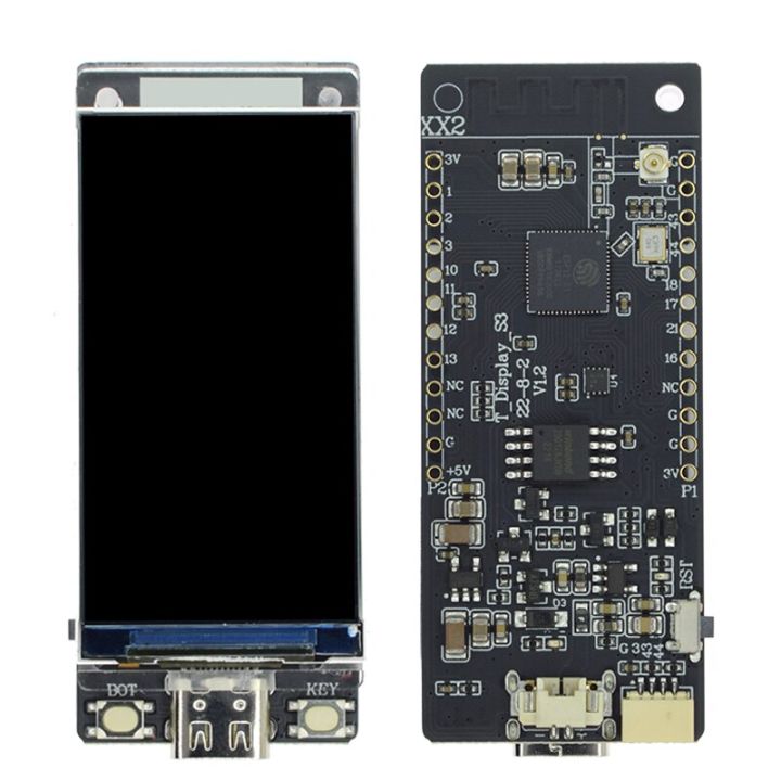 T-Display-S3%20ESP32%20S3%20with%201.9%20inch%20ST7789%20LCD%20Display%20Development%20Board%20Bluetooth5.0%20Wireless%20Module%20170*320%20Resolution%20-%20Image%202