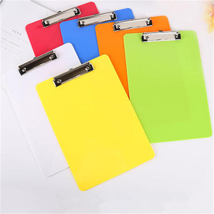 Plastic%20clipboard%20Sleek%20Transparent%20Lightweight%20Cute%20clip%20boards%20Opaque%20color%20board%20clip%20for%20Office%20supplies%20School%20stationery%20Writing%20support%20Organizational%20tool%20Business%20-%20Image%202