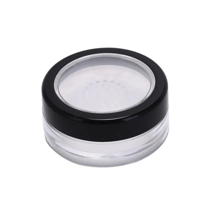 10g%20Plastic%20Loose%20Powder%20Jar%20With%20Sifter%20Empty%20Cosmetic%20Container%20Black%20Matte%20Cap%20Makeup%20Compact%20Portable%20Loose%20Powder%20Box%20-%20Image%202