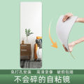 Acrylic mirror sticking to the wall self-adhesive dressing full-length mirror household special-shaped soft mirror wholesale DIY desktop makeup mirror. 