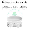 QCY T17 Earphone Bluetooth True Wireless Earbuds BT5.1 HIFI Headphone Touch Control Low Latency Mode ENC Earbud Long Standby 26H.