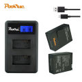 1600mAh AHDBT-301 AHDBT-302 Batteries + LCD Dual Charger For GoPro Hero 3+ Go Pro Hero3 Plus Action Camera.