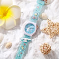 Sanrio Watch Cute 3D Waterproof Quartz Silicone Strap Cartoon Children's Kuromi Melody Cinnamoroll Watches Student Gift. 