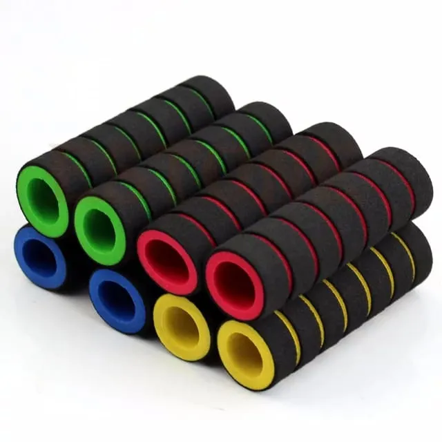 Sponge%20Soft%20Foam%20Handle%20Nonslip%20Grip%20Cover%20For%20Bicycle%201%20Pair%20(2%20pcs)%20(Multicolor)%20-%20Image%204