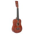 25Inch Mini Small Guitar Basswood 6 Strings Acoustic Guitar with Pick Strings for Bener Children Kids Gift. 