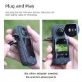 1 Pack Microphone Mic Audio Not Easy to Break for One Handheld Camera Parts Hi-Fi Sound Noise Reduction -X2/X3.