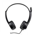 Rapoo H120 USB Black Wired Stereo headset. 