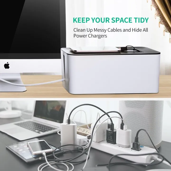 UGREEN%20LP110%20Universal%20Cable%20Management%20Box%20Small/Large%20Size%20-%20Ugreen%20Smart%20Power%20Socket%20Container%20Premium%20-%20green%20Wire%20Line%20Storage%20Box%20Prevent%20Children%20touch%20-%20Image%204