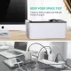 UGREEN LP110 Universal Cable Management Box Small/Large Size - Ugreen Smart Power Socket Container Premium - green Wire Line Storage Box Prevent Children touch. 