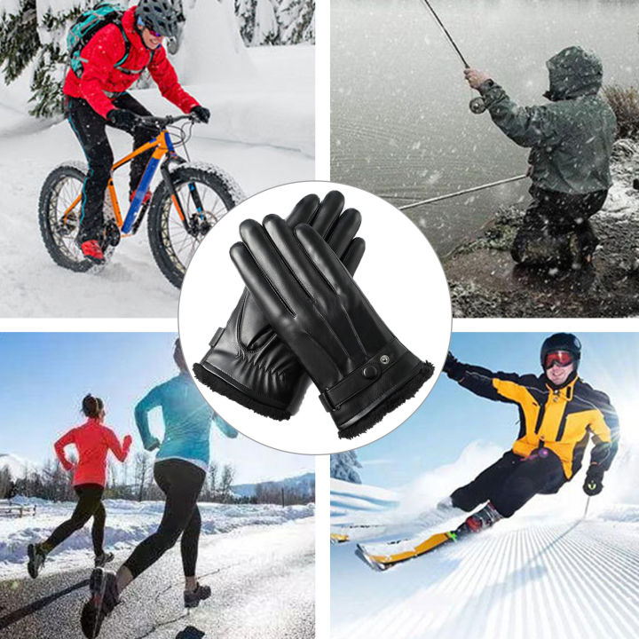 Winter%20Gloves%20Faux%20Leather%20Windproof%20Full%20Finger%20Outdoor%20Gloves%20-%20Image%206
