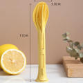 Three-in-one Environmentally Travel picnic Friendly Wheat Straw Tableware Sustainable Knife fork spoon three in one portable 1 set.