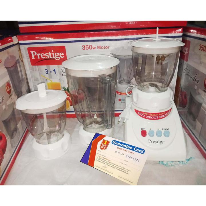 Prestige Blender BL-601 Motor 350 W  Juicer, Blender & Grinder --- White - Blender Machine