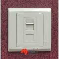 MK Made in Singapore SLIMLINE PLUS Internet RJ45 Cat 6 Switch Socket Network Plug Cat6 RJ 45. 