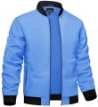 TACVASEN Lightweight Bomber Jackets Mens Waterproof Casual Jacket Outdoor Basketball Jakcets Coats With Pocket Windbreaker.