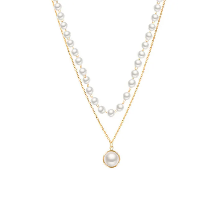 High-end%20ins%20bow%20pearl%20necklace%20female%20gentle%20fairy%20niche%20design%20exquisite%20clavicle%20chain%20temperament%20neck%20necklace%20-%20Image%205
