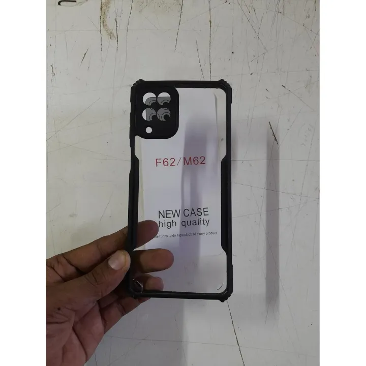 Samsung%20Galaxy%20M62/%20F62%20-%20Premium%20Quality%20Casing%20Edge%20Reinforced%20Shockproof%20Cushion%20Back%20Clear%20Hybrid%20Transparent%20Hard%20Cover%20Phone%20Case%20-%20%E0%A6%AE%E0%A7%8B%E0%A6%AC%E0%A6%BE%E0%A6%87%E0%A6%B2%20%E0%A6%AB%E0%A7%8B%E0%A6%A8%20-%20Phone%20-%20Phone%20-%20Image%202
