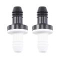 2Pcs 3/8 inch 10Mm Inline Abs One Way Water Non Return Check Valve.