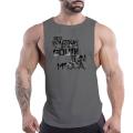 Summer Fashion Street Sleeveless Multi-Color Vest Men'S Casual Letter Print Comfortable Simple Lightweight Top Quick Dry. 