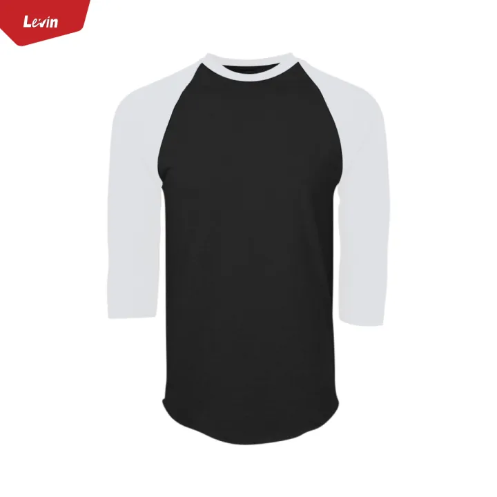 Men's%20Three%20Quarter%203/4%20Raglan%20Sleeve%20Casual%20T-Shirt%20From%20Levin%20-%20Image%209