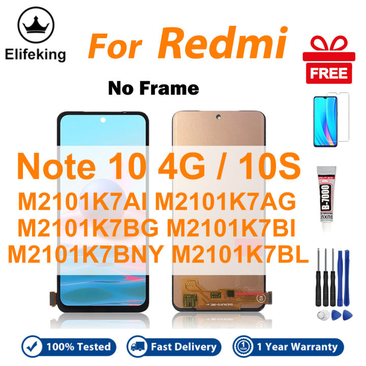 LCD%20No%20Frame%20Display%20For%20Xiaomi%20Redmi%20Note%2010%204G%20Note%2010s%20Touch%20Screen%20Digitizer%20Assembly%20Replacement%20Parts%20-%20Image%202