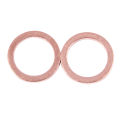 10Pcs 12mm x 17mm x 1.5mm Copper Crush Washer Flat Ring Gasket Fitting.